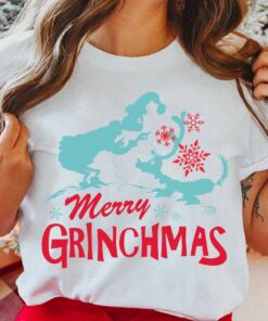 The Grinch Merry Grinchmas Christmas T-Shirt Dr Seuss