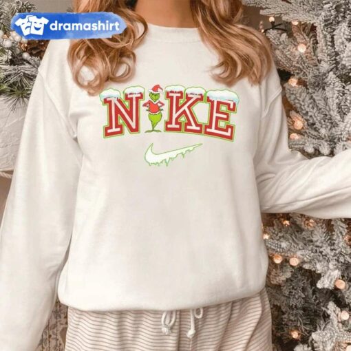 The Grinch Nike Christmas Sweatshirt