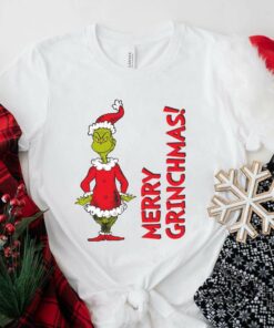 The Grinch Santa Claus Christmas T-Shirt