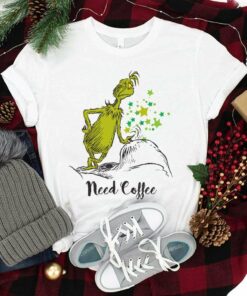 The GrinchNeed Coffee Christmas T-Shirt