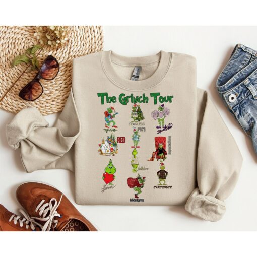 The Grinchmas Tour Funny Lovely Sweatshirt Unique Xmas Gift