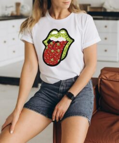 The Rolling Stones Iconic Grinchmas Mouth Sweatshirt Funny Unique Xmas Gift