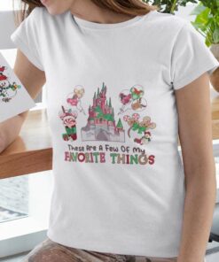 These Are A Few Of My Favorite Things Mickey Minnie Snack Christmas T-shirt
