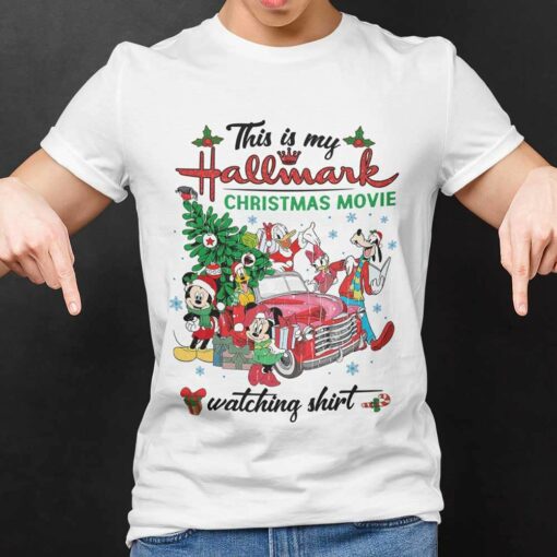 This Is My Christmas Movie Watching Christmas T-Shirt