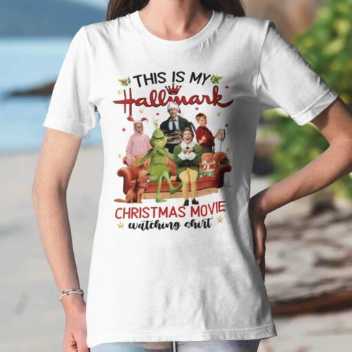 This Is My Hallmark Christmas Movies Watching Christmas T-Shirt