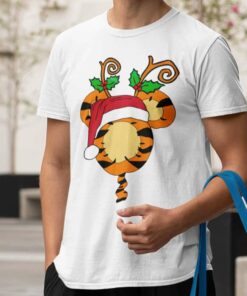 Tigger Head Christmas T-shirt Winnie The Pooh