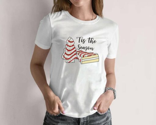 Tis The Season Christmas Cake T-Shirt