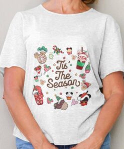Tis’ The Season Mickey Snack Christmas T-shirt