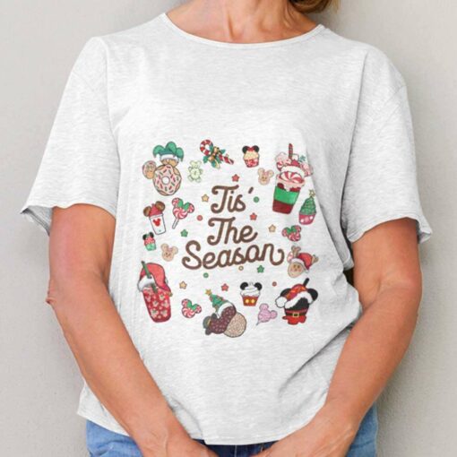 Tis’ The Season Mickey Snack Christmas T-shirt