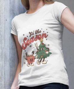Tis’ The Season X-Mas Tree And Giftbox T-shirt