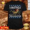Top All I Want For Christmas Is A Velociraptor Dinosaur Shirt
