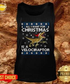 Top All I Want For Christmas Is A Velociraptor Dinosaur Shirt 4