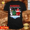 Top Bowling Dabbing Around The Christmas Tree Shirt