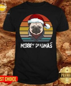 Top Merry Pugmas Funny Pug Christmas Style Vintage Shirt Top Merry Pugmas Funny Pug Christmas Style Vintage Shirt