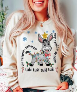 Tuki Mi Donkey Mexican Concha Latino Sweatshirt Lovely Unique Christmas Gift