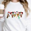 Vintage Cute Disneyland Mickey And Friends Christmas Sweatshirt