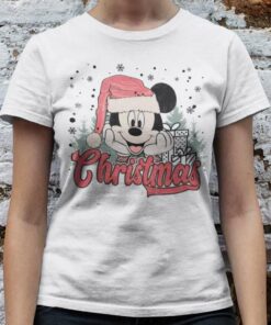 Vintage Mickey Christmas T-shirt Disney