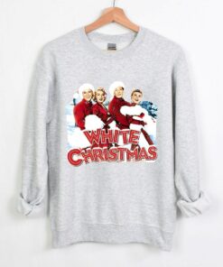 Vintage White Christmas Musical Movie Sweatshirt Lovely Unique Xmas Gift