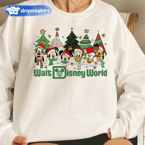 Walt Disney World Christmas Tree Sweatshirt