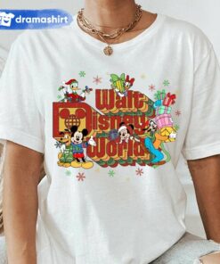 Walt Disney World Magic Kingdom Christmas T-Shirt