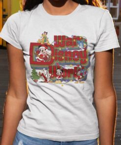 Walt Disney World Mickey and Friends Christmas T-shirt Disney