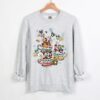 Walt DisneyWorld Cute Mickey And Friends Christmas Tea Cup Sweatshirt Lovely Unique Xmas Gift