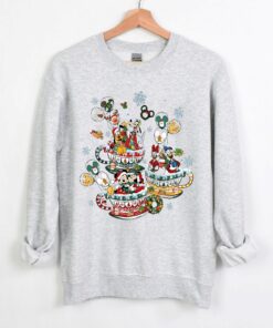 Walt DisneyWorld Cute Mickey And Friends Christmas Tea Cup Sweatshirt Lovely Unique Xmas Gift Walt DisneyWorld Cute Mickey And Friends Christmas Tea Cup Sweatshirt Lovely Unique Xmas Gift