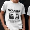 Wanted The Wet Bandits Home Alone Christmas White T-shirt