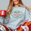 Whoville Hot Chocolate Est 1954 Located Next To Mount Crumpit Sweatshirt Lovely Unique Xmas Gift