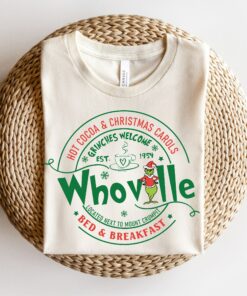 Whoville Hot Cocoa North Pole Grinches Welcome Est 1954 Sweatshirt Trendy Unique Xmas Gift Whoville Hot Cocoa North Pole Grinches Welcome Est 1954 Sweatshirt Trendy Unique Xmas Gift