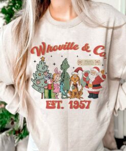 Whovillee & Co Merry Christmas Est 1957 Grinchmas Lovely Unique Christmas Gift Whovillee & Co Merry Christmas Est 1957 Grinchmas Lovely Unique Christmas Gift