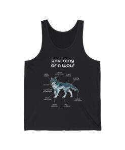 Wolf Silver Blue – Tank Top