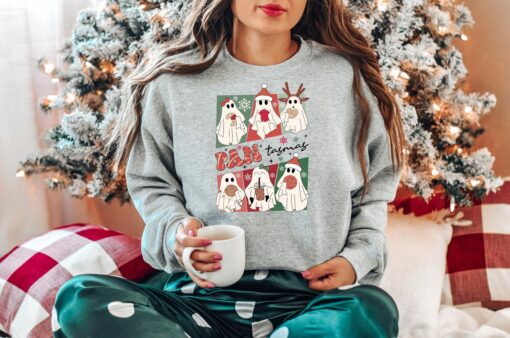 Xmas Tasmas Cute Pantasmas Ghost Christmas Lovely Unique Sweatshirt