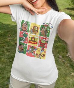 Xmas Toy Story Characters T-Shirt Xmas Toy Story Characters T-Shirt