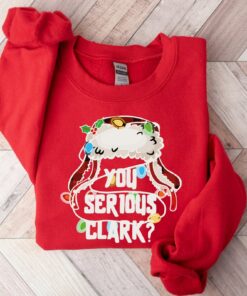 You Serious Clark Bling Lights Cute Sheep Funny Sweatshirt Lovely Unique Xmas Gift