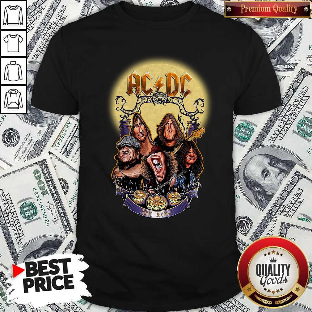 AC DC Heavy Metal Music Band Band Hail The AC DC To Halloween Shirt AC DC Heavy Metal Music Band Band Hail The AC DC To Halloween Shirt