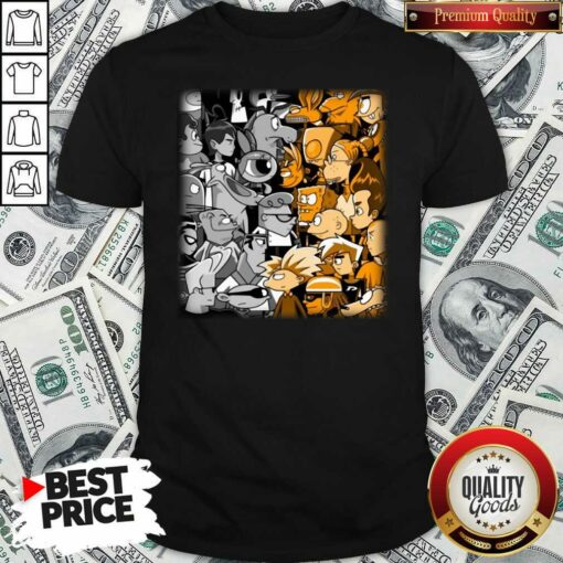 Awesome Cartoon Network Vs Nickelodeon Shirt