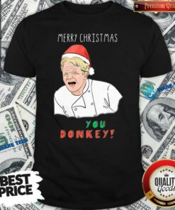 Awesome Chef You Donkey Merry Christmas Shirt