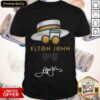 Awesome Elton John Hat Signature Shirt