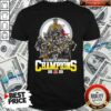 Awesome Pittsburgh Steelers 2020 Afc North Division Champions Signatures 2020 Shirt