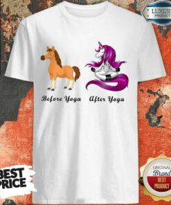 Before And After Yoga Shirt