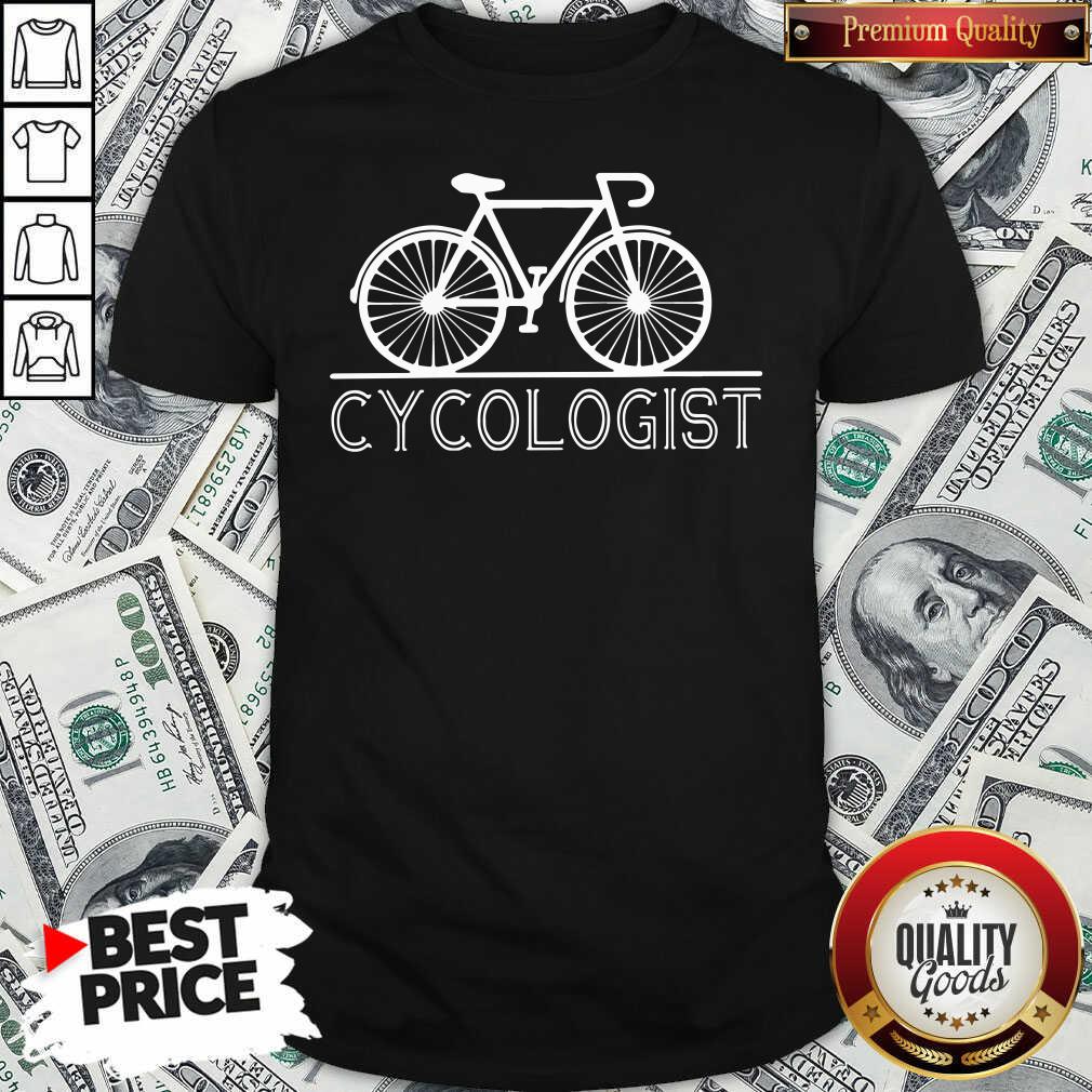 Cool The Bicycle Cycologist Shirt - Waretees Cool The Bicycle Cycologist Shirt - Waretees