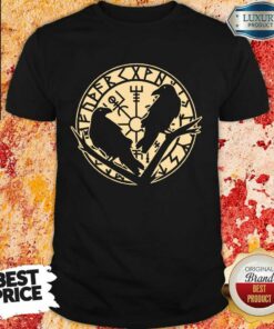 Crow Rune Viking Lover Shirt