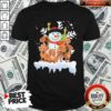 Cute Dachshunds And Snowman Happy Merry Christmas Shirt – Waretees