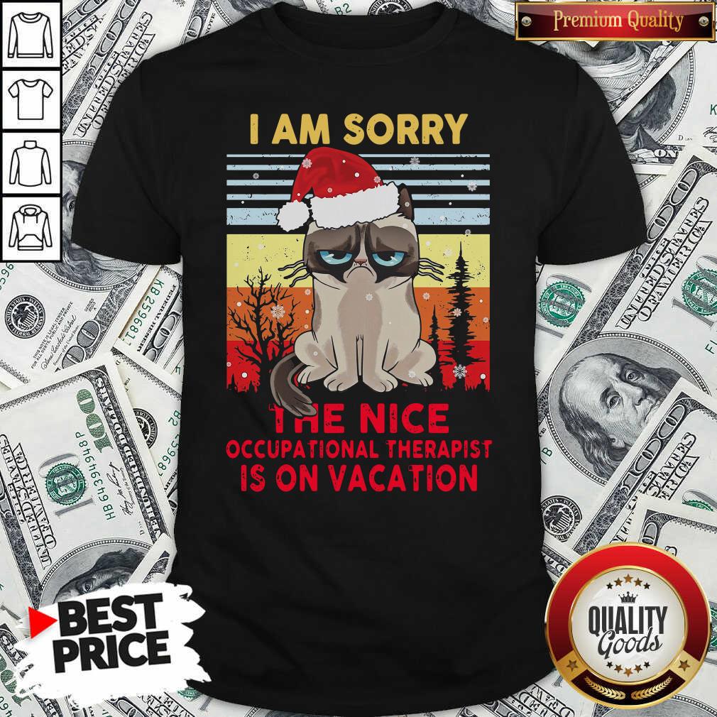 Cute I Am Sorry The Nice Occupational Therapist Is On Vacation Shirt - Waretees Cute I Am Sorry The Nice Occupational Therapist Is On Vacation Shirt - Waretees