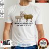 Driving My Husband Crazy One Sheep At A Time Shirt