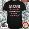 Flower Mom Est Grandma Est Shirt