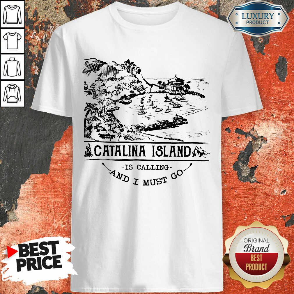 Funny Camping2801 Catalina Island Is Calling And I Must Go Shirt Funny Camping2801 Catalina Island Is Calling And I Must Go Shirt