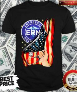 Funny Emergency Room And American Flag Shirt