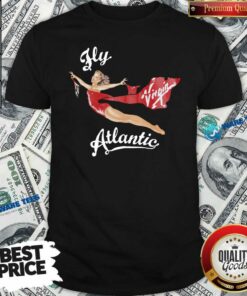 Funny Fly Virgin Atlantic Princess Diana Shirt